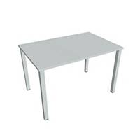 Pracovný stôl Hobis US 1200, 120 x 80 cm, sivý
