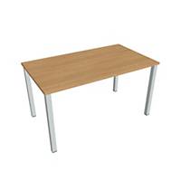 Pracovný stôl Hobis US 1400, 80 x 140 cm, dub