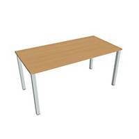 Pracovný stôl Hobis US 1600, 160 x 80 cm, buk