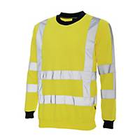 Intersafe Infra-line® sweater, fluo yellow, size 4XL, per piece