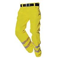 Intersafe Infra-line® work trousers, fluo yellow, size 48, per piece