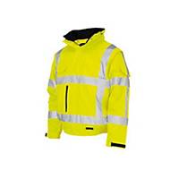 Intersafe Infra-line® hi-vis pilot jacket, fluo yellow, size 4XL, per piece
