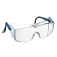 Sur-lunettes de protection 3M OX2000 - incolores - bleu