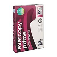 Evercopy Prime white A4 recycled paper, 80 gsm, per ream of 500 sheets