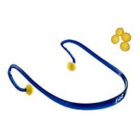 Bouchons d oreilles avec arceau 3M™ EAR Band, SNR 23 dB, bleus/jaunes, la pièce