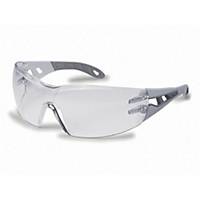 Uvex Pheos 9192 veiligheidsbril, heldere lens, krasvast, anti-condens