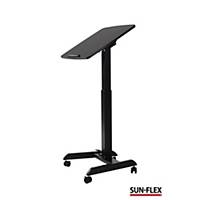 Hæve-sænke-bord Sun-Flex® Easydesk Pro, HxBxL 77-113 x 52 x 60 cm, sort