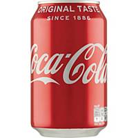 Sodavand Coca-Cola, 330 ml, pakke a 24 stk
