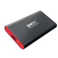 Disque dur externe Emtec Elite X210 - USB-C 3.2 - 128Go - SSD - noir
