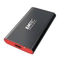 Disque dur externe Emtec Elite X210 - USB-C 3.2 - 264Go - SSD - noir