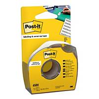 Post-it® label- en correctietape dispenser, B 25,4 mm, x L 17,7 m, per stuk
