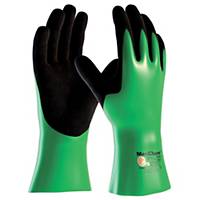 Gants protection chimiques ATG MaxiDry 56-635, nitrile, taille 11, les 12 paires