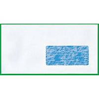 Envelope americano - banda adesiva V/D - 115 x 225 mm - branco - Caixa de 500