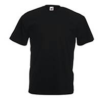 T-shirt coton Fruit of the Loom SC230 - noir - taille XL