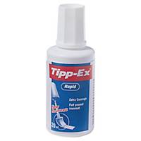 Rettelak Tipp-Ex Rapid, med svamp, 20 ml