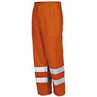 Pantaloni alta visibilità Issa Line 8430N arancione tg S