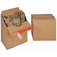 ColomPac® Euro-boxes bruine kartonnen doos, 194 x 87 x 194 mm, per 10 dozen