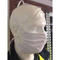 Masque hygiénique Van Moer Social Mask type B9518, blanc, les 50 masques