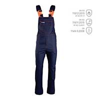 BRIXTON PROFFLAME DUNGAREES N/BLUE 64