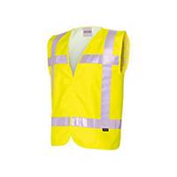 Intersafe Infra-line® hi-vis traffic vest, fluo yellow, size 2XL, per piece