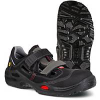 Jalas 1605 low S1P safety shoes, SRC, ESD, black, size 44, per pair