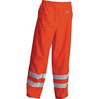 Lyngsoe FR-LR52 rain trousers, fluo orange, size M, per piece
