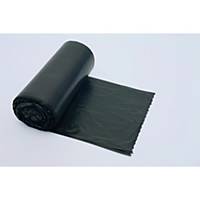 GARBAGE BAGS 250X600 HDPE RECYCLED PCR GREY  50/ROLL, 1500/CARTON