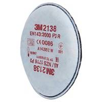 3M™ 2138 Particulate Filters, P3R, 10 Pieces