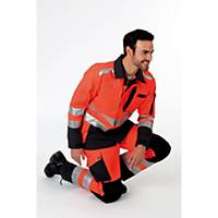 Pantalon Molinel Roady poches genouillères - rouge/charbon - taille 52