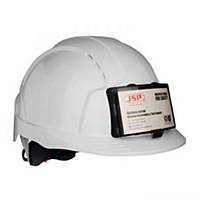 Casque de sécurité JSP EVOLite porte-badge - serrage crémaillère - blanc