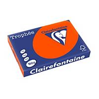 Clairefontaine Trophee 1031C intense orange A3 paper, 160 gsm, per 250 sheets