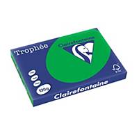 Clairefontaine Trophee 1272C green A3 paper, 120 gsm, per ream of 250 sheets