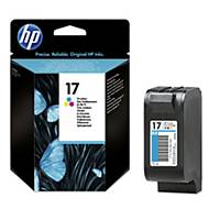 HP 17 (C6625A) inkt cartridge, cyaan, magenta, geel