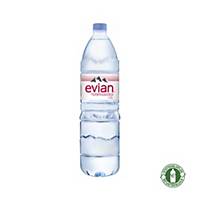 Evian mineraalwater, pak van 6 flessen van 1,5 l