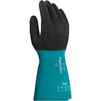 Ansell AlphaTec® 58-535W chemical, nitrile gloves IS, size 10, per 6 pairs