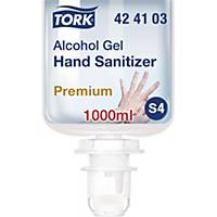Gel désinfectant pour les mains Tork S4, 1 litre, odeur d’alcool