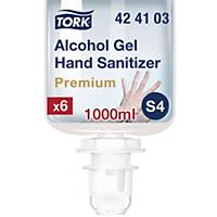 Hand disinfectant gel Tork S4, 1 liter, alcoholic fragrance