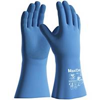 Chemical protective glove MaxiChem Cut 76-733, size 8, pack of 12 pairs