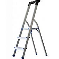 Ladder Pavo 8037339, high 108cm, 3 steps, aluminium