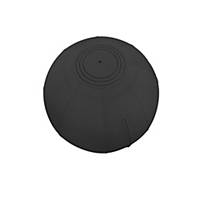Alba Ergonomischer Sitzball MHBALL N, Durchmesser 65 cm, schwarz