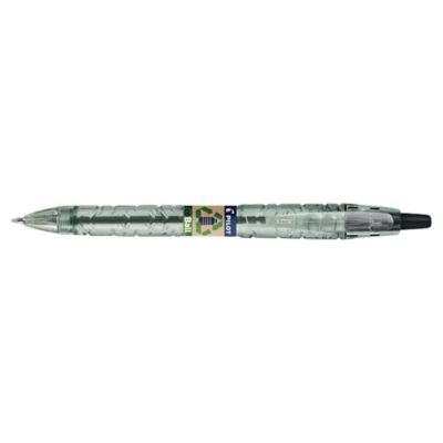 Stylo bille Pilot B2P Ecoball, pointe moyenne, 1,0 mm, noir
