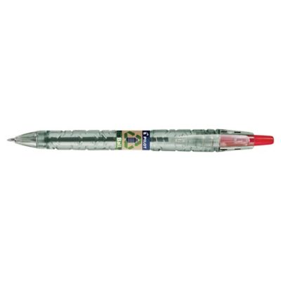 Stylo bille Pilot B2P Ecoball, pointe moyenne, 1,0 mm, rouge