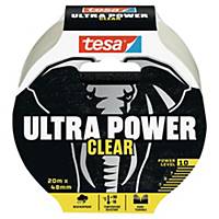 Opravná páska tesa® Ultra Power Clear, 48 mm x 20 m, priesvitná