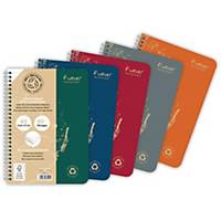 Quaderno Clairefontaine Forever A5, a righe, 60 fogli a spirale, verde