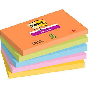 Post-it Reycling Notes Canary Yellow, Pack de 6 Blocs, 100 Feuilles par  Bloc, 76 mm x 76 mm, Jaune Couleur - Notes Autocollantes Fabriquées avec du  Papier Recyclé à 100% : : Fournitures de bureau
