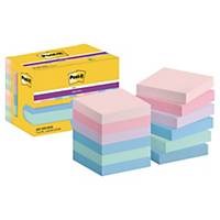 Post-it® Super Sticky Notes Soulful Collection, 47,6mmx47,6mm, 12 Pads/90 Sheets