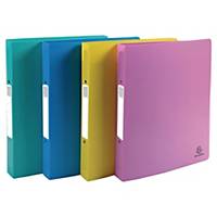 Exacompta Forever Young A4+ 40mm Ring Binders - Assorted Colours, Pack of 4