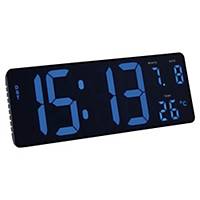 Alba Led Digital Clock, Blue Display