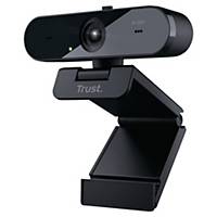 Trust 24421 TW-250 2K QHD Webcam, Glass lens, Dual microphones, Privacy filter