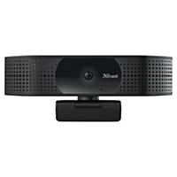 Trust 24422 TW-350 4K UHD Webcam, Dual microphones, Backlight compensation
